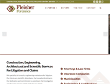 Tablet Screenshot of fleisherforensics.com